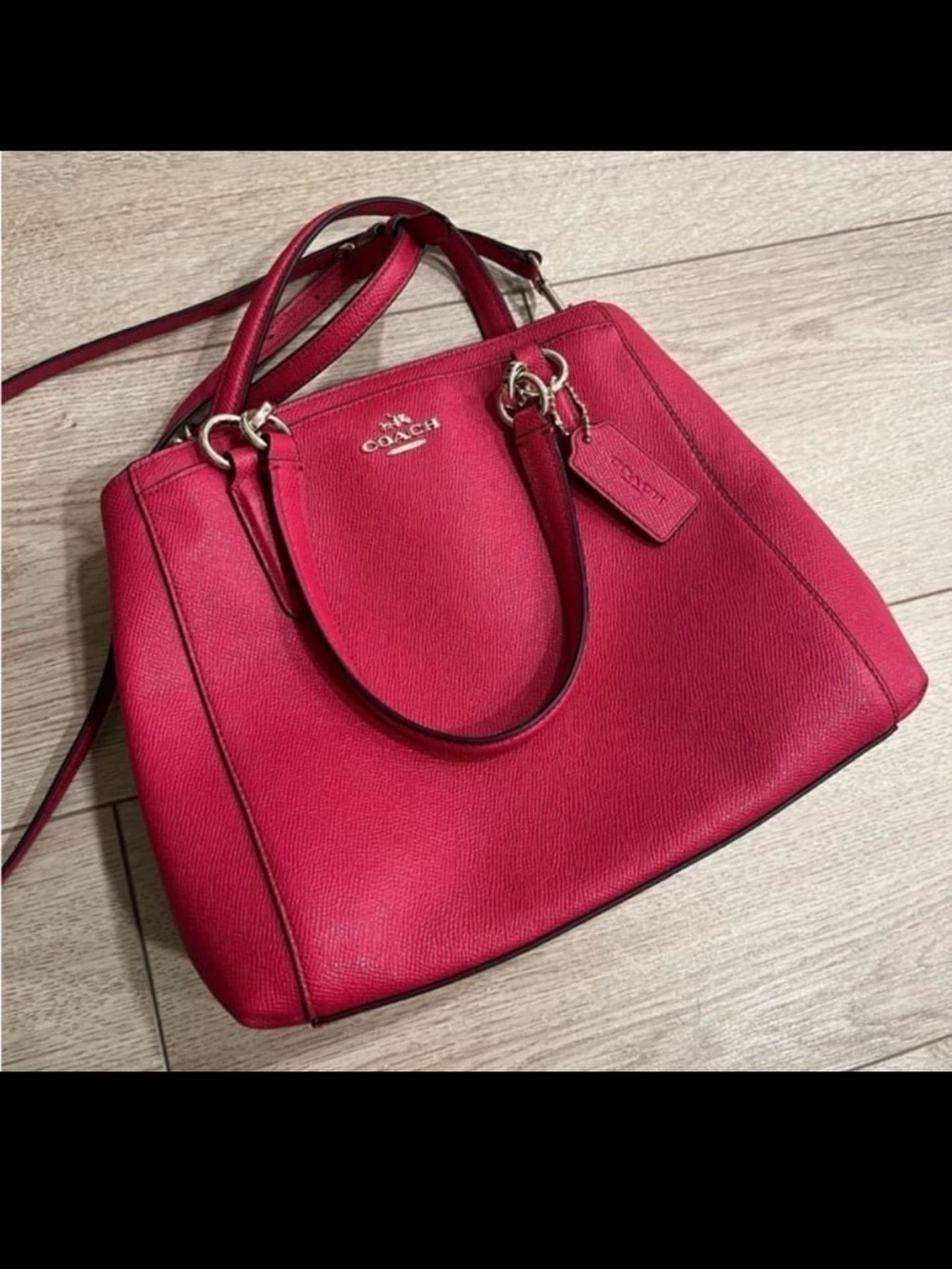 Coach Leather Minetta Bag